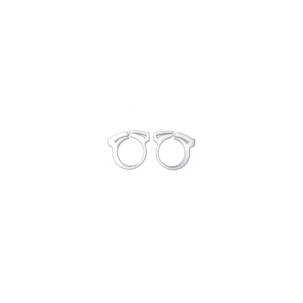 Collier de serrage double Permet de maintenir en place tuyau, tube ...
