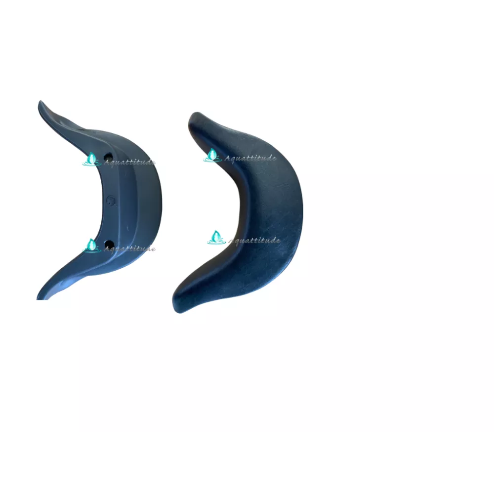 Appui tête arrondi fixation par picots Appui tête arrondi pour spa ...
