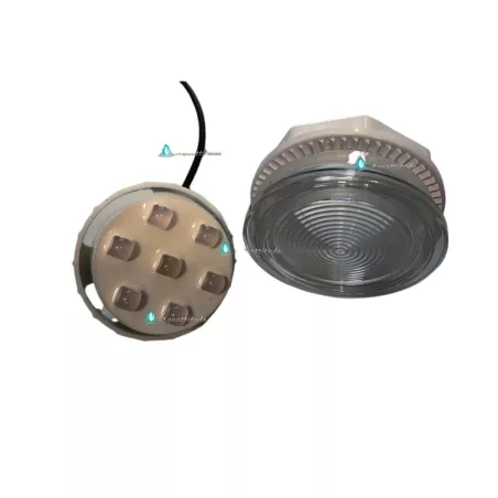 Éclairage LED - projecteur 2,5" couleur variable Ensemble éclairage...