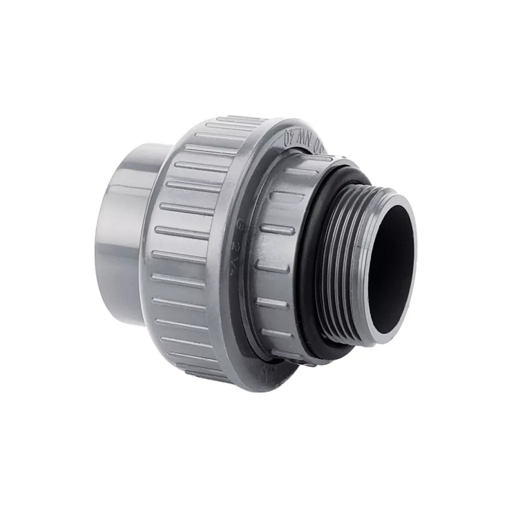 Union lisse/taraudé D50F x 2"M Union - raccord pompe  Dimension mix...