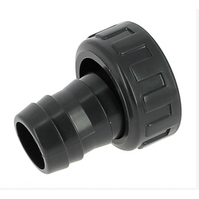 Raccord union cannelé