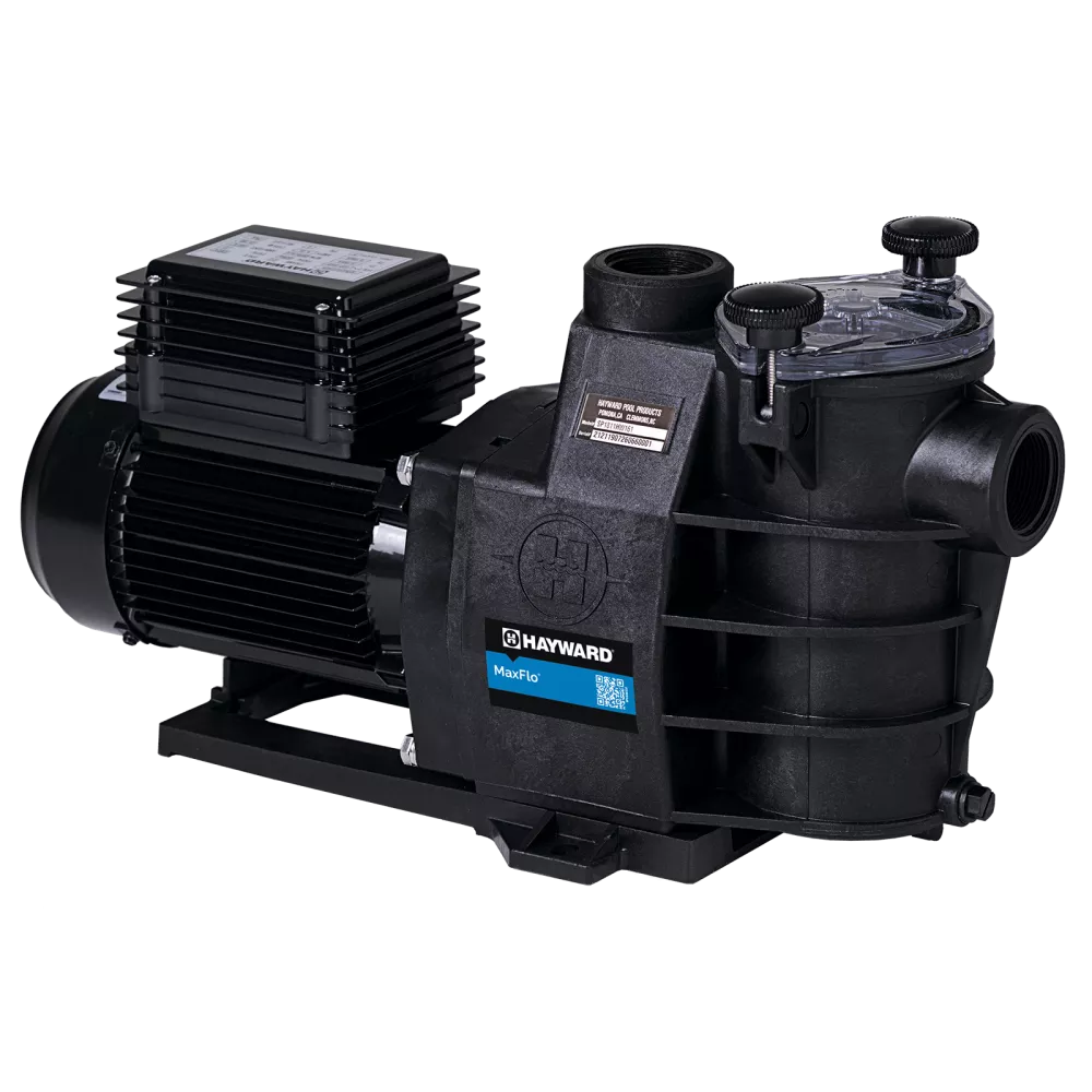 Pompe piscine Max-Flo® 1.50CV Mono 15M3  Design compact, idéale pou...
