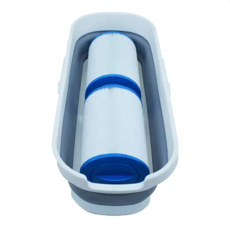 Seau nettoyage filtre à cartouche Ce seau est spécialement conçu po...