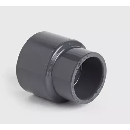 Réduction 50x63x32 La pièce de réduction unie en U-PVC de 50 mm x 6...