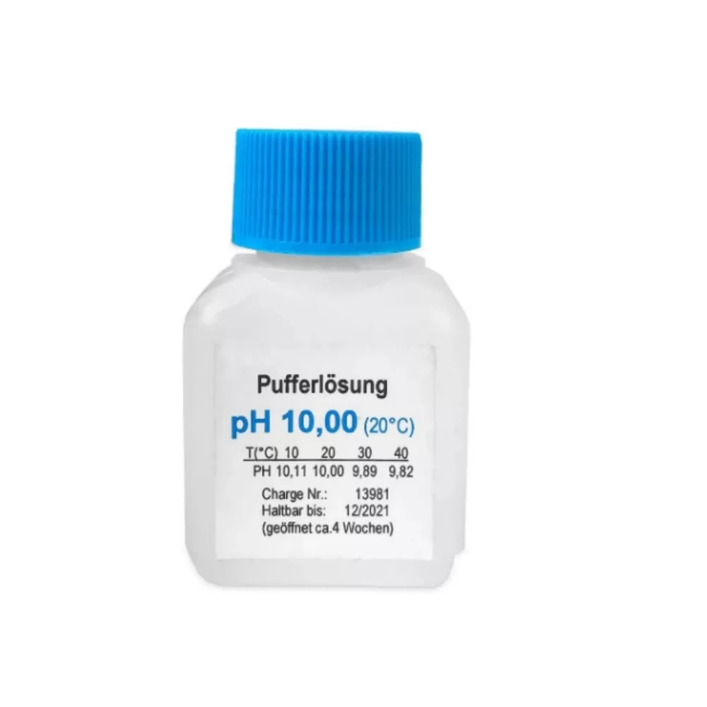 Réactif de vérification pH10 (20°C) 50ml Solution pour la calibrati...