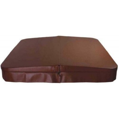 Couverture pour spa 220 cm x 210 cm / rayon 20 cm / Brown