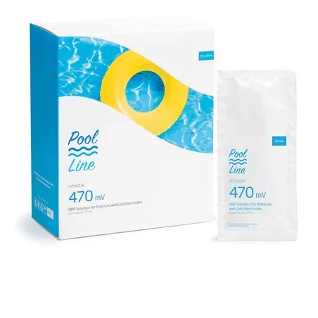 Solution de test rédox à 470 mV 20 mL Solution pour sonde (électrod...