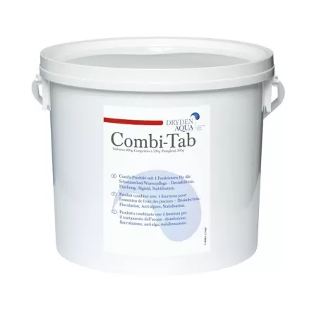 Combi Tab 5kg - Dryden Aqua Galet de 200g Désinfection Floculation ...