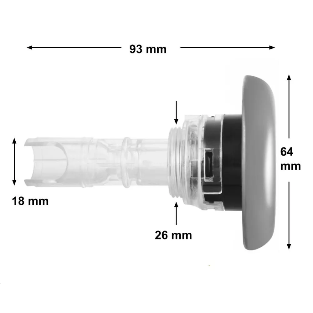 Düse LVJ Small - Crystal Roto 2,5"