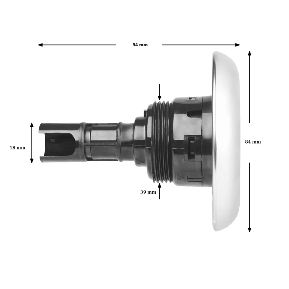 Buse jet Crystal Directionnal 3" - LVJ /LVS Jet de massage LVJDouil...
