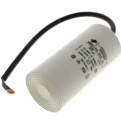 Condensateur à fils 35 -3 6µF pour pompe