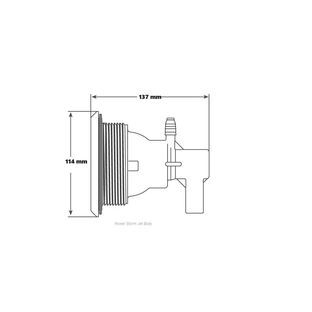 Douille pour jets de spa 5"  228-0048G