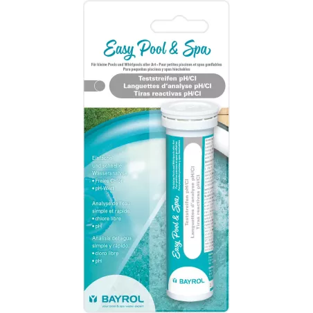 Languettes d'analyse pH/Cl Mini Pool & Spa  288030