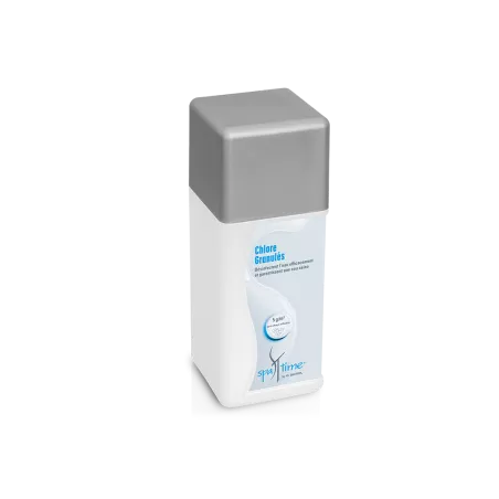 SpaTime chlore granulé 1kg Chlore granulés désinfectant fiable à ef...