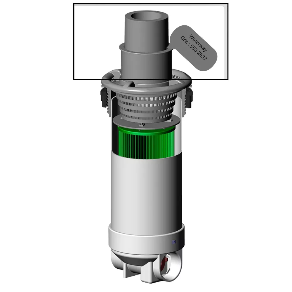 Waterway Dyna-Flo Teleskopskimmer