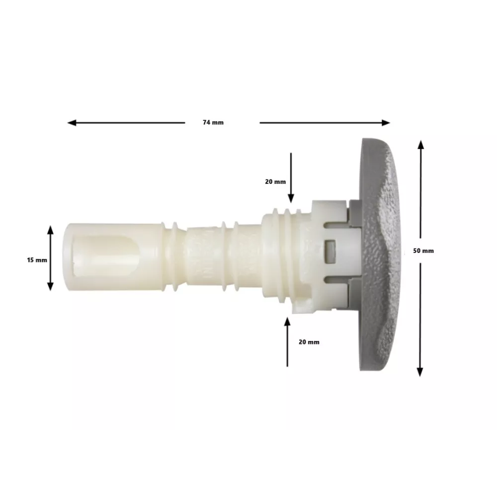 Waterway Cluster Storm Directional Screw-in Jet Insert - Gray