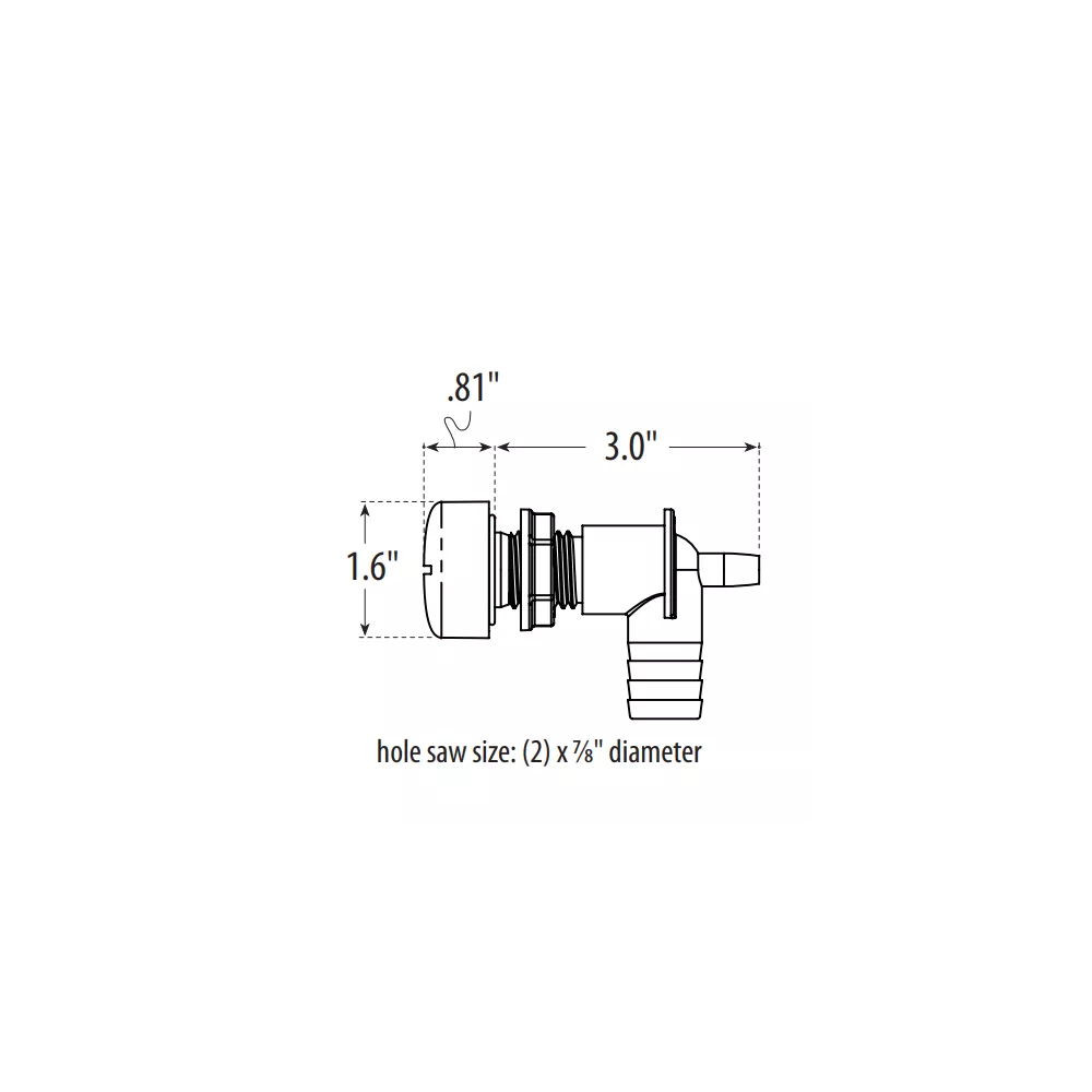 Cascade LED 210 mm - face en acier inoxydable Ce cascade est équipé...