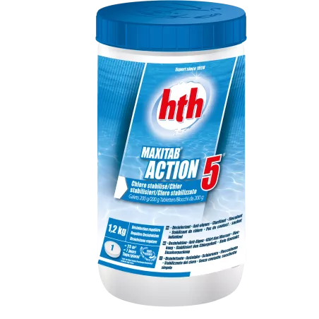 MAXITAB® ACTION 5 chlore stabilisé  Avantage de ce produit Désinfec...