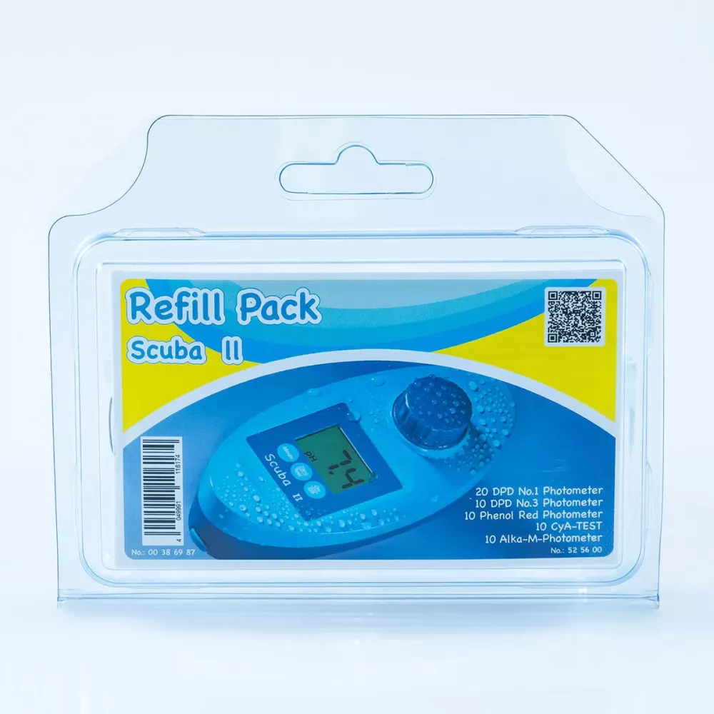 Pastilles d'analyse Clore -pH- Acy- Alk pour Scuba II Lovibond® Ref...