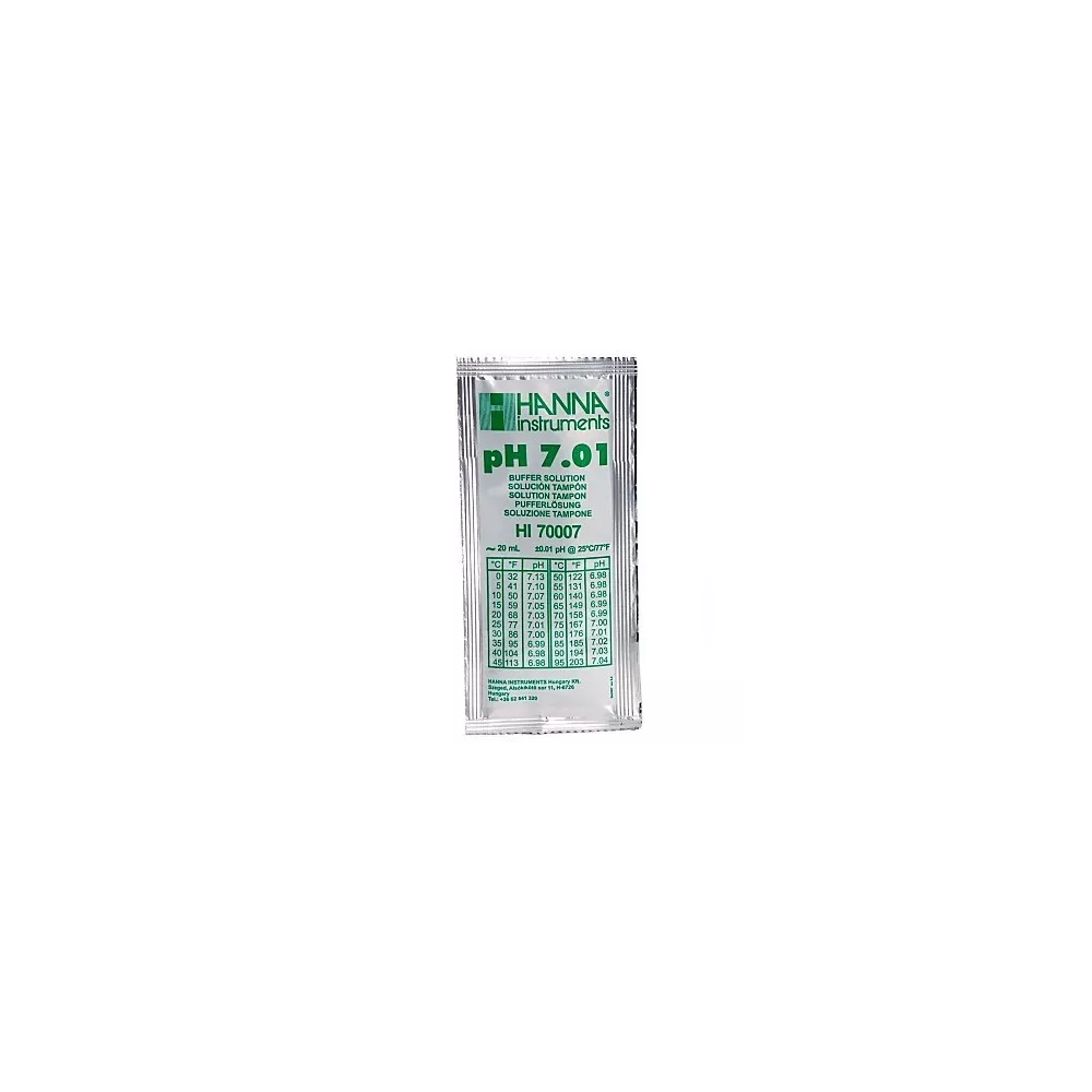 pH 7,01 Solution de calibration Liquide d’étalonnage pour testeur d...