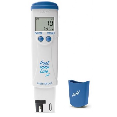 Testeur pH/°C Pool Line (résolution pH 0,1) avec...