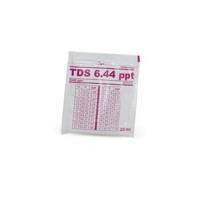 Kalibrierlösungen TDS 6,44 ppt - 20ml