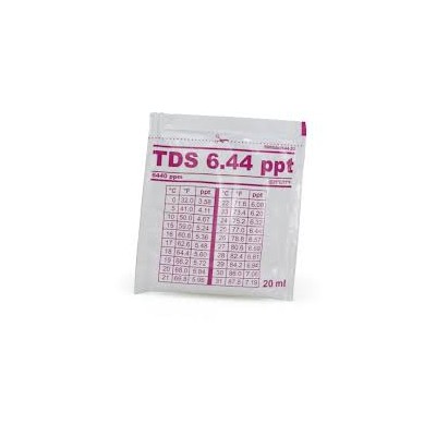 Solution calibration TDS 6.44 ppt - 20ml