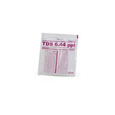 Kalibrierlösungen TDS 6,44 ppt - 20ml