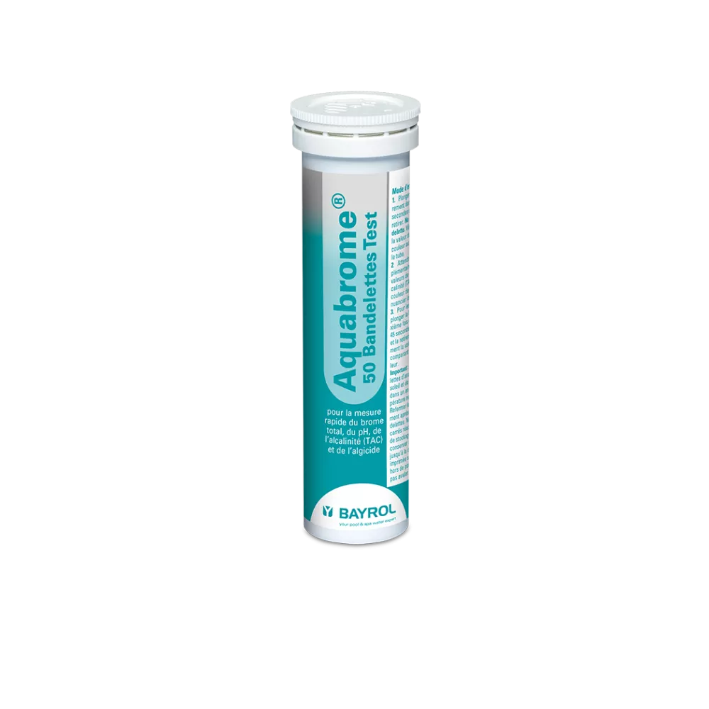 Aquabrome® Quicktest bandelettes Bandelettes de test pour la déterm...