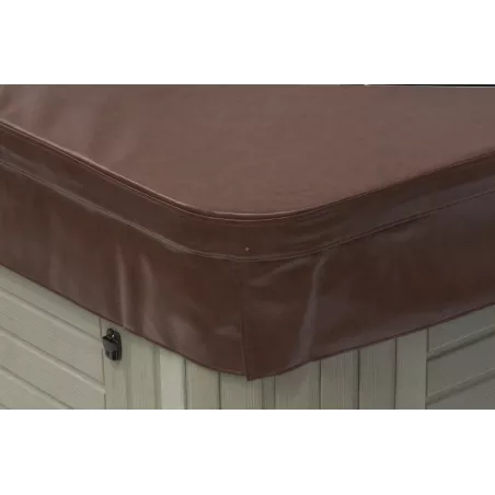 Couverture 213 x 213 cm rayon 29 cm - Brown Cette couverture est co...