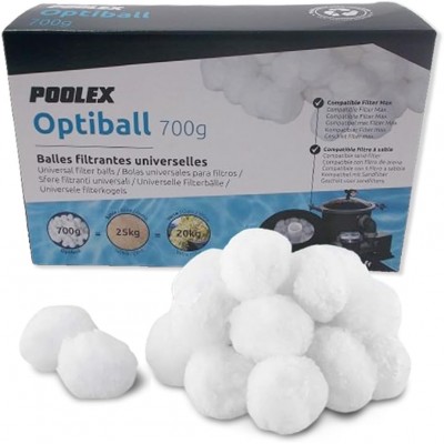 Balles filtrantes universelles pour piscine Optiball 700 g