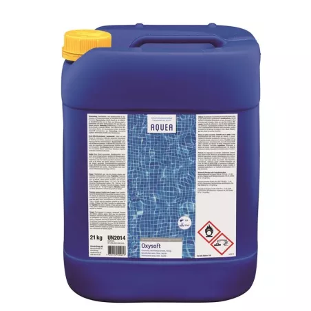Oxysoft désinfection sans chlore, liquide 21kg Désinfectant sans ch...