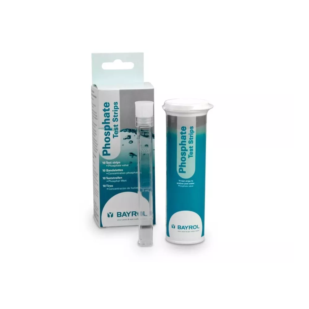 Phosphat Test-Kit (10 bandelettes) Mesurer la concentration en phos...
