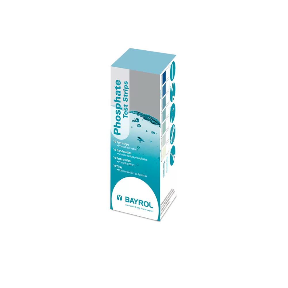 Phosphat Test-Kit (10 bandelettes) Mesurer la concentration en phos...