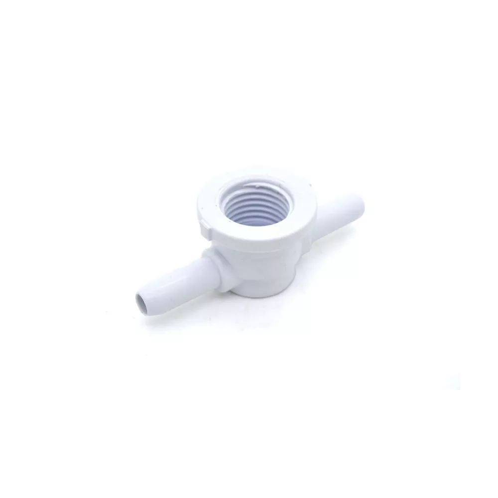 Douille en té pour buse d'air Douille d'injection d'air avec 2 conn...