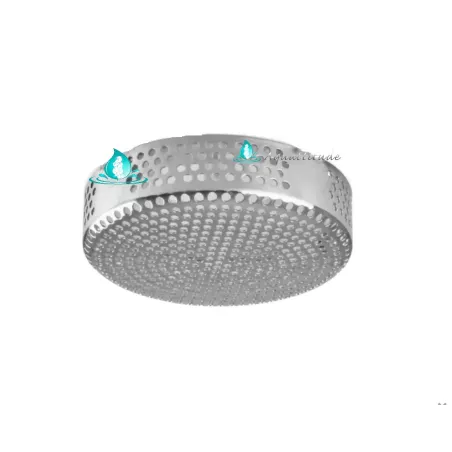 Grille pour bonde d'aspiration 5"- INOX Cette grille de bonde d'asp...