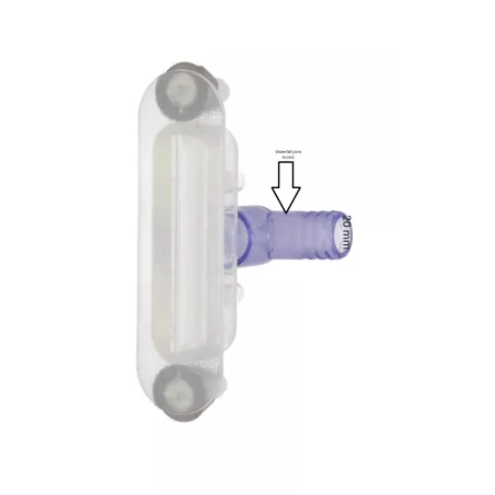 Coude support de lumière 90° 3/4" cannelé x embout mâle Coude à 90°...