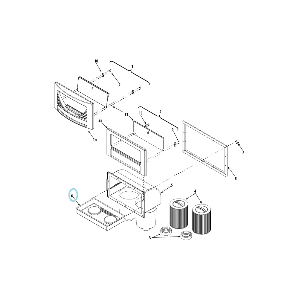 Panier pour Skimmer Front access 2 Le panier de skimmer joue un rôl...