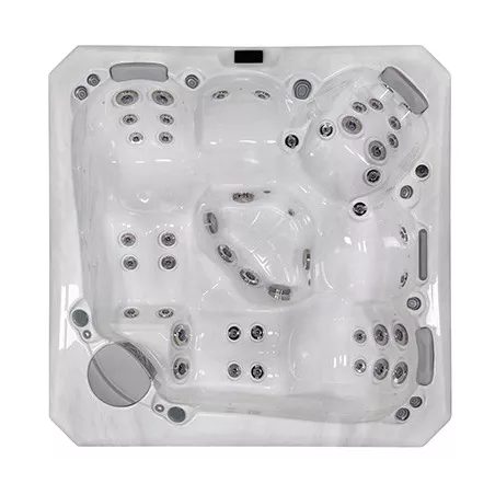 Palermo Life Deluxe Ce spa est de 2 places allongées, 1 siège assis...