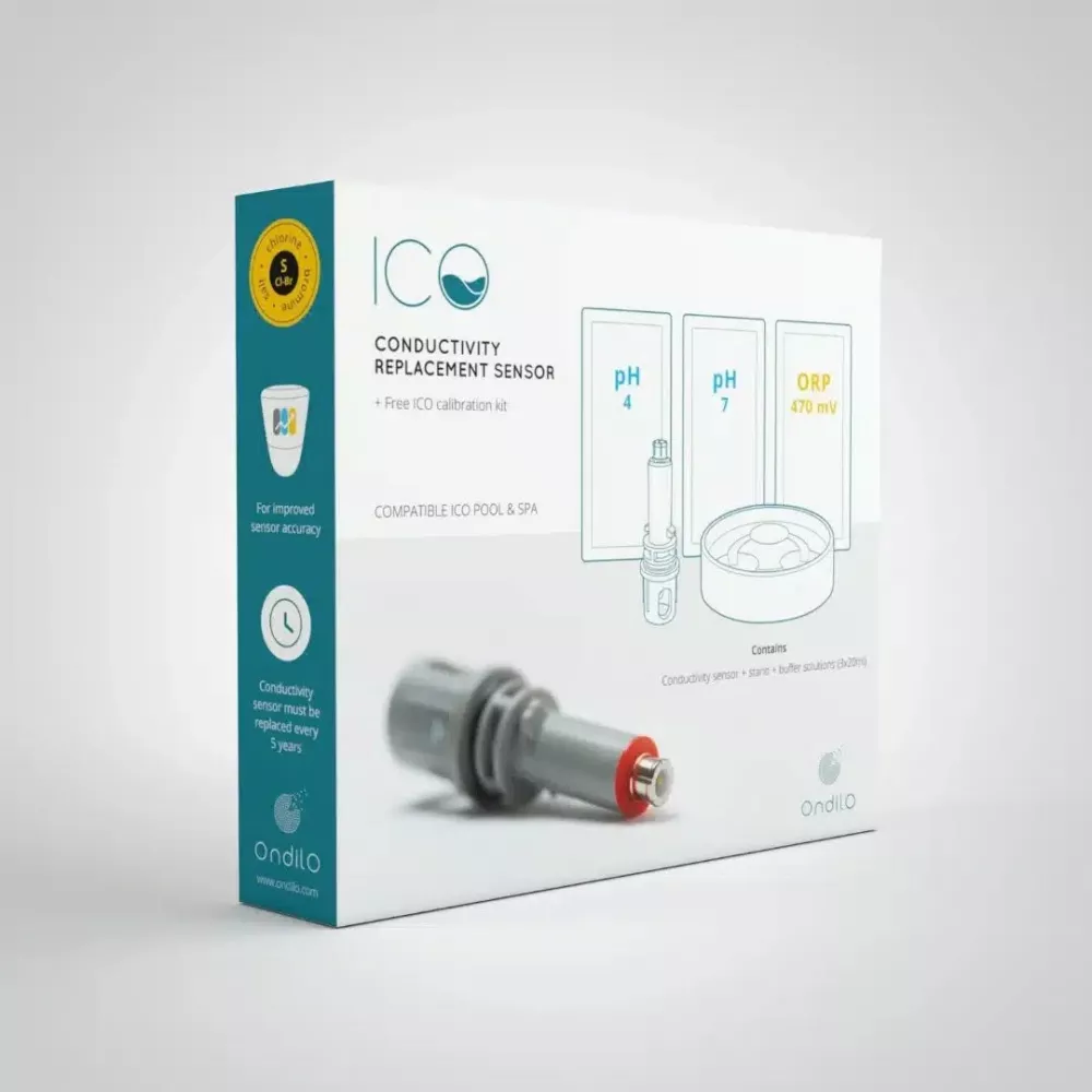 Sonde conductivité (gris) compatible avec ICO pool et ICO spa La so...