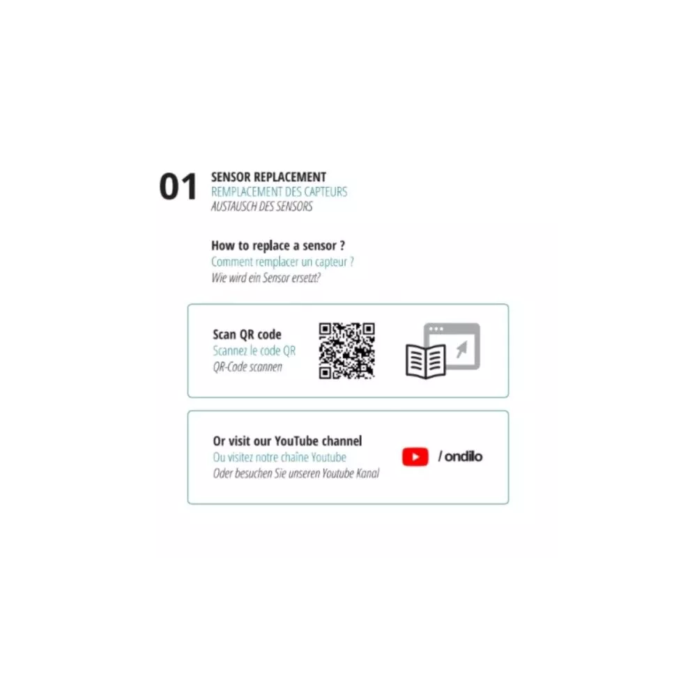 Sonde conductivité (gris) compatible avec ICO pool et ICO spa La so...