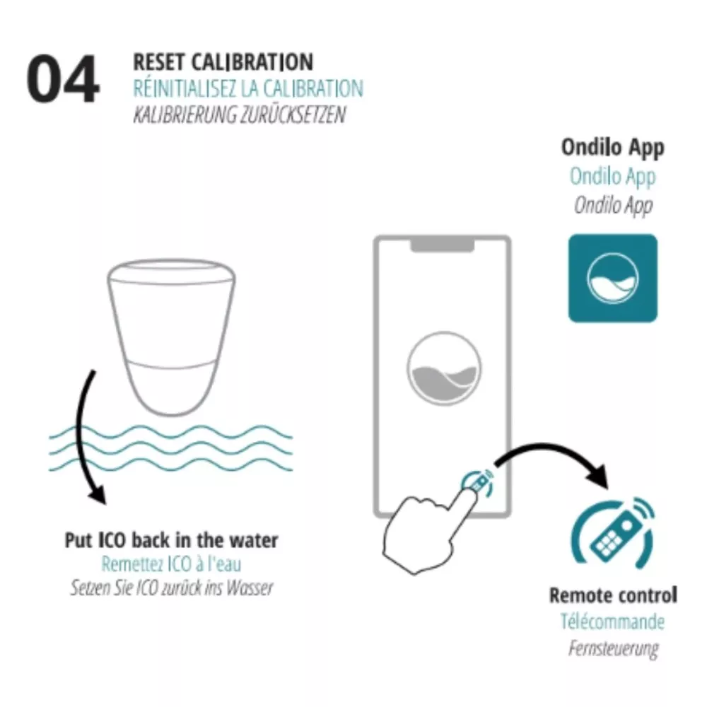 Sonde conductivité (gris) compatible avec ICO pool et ICO spa La so...