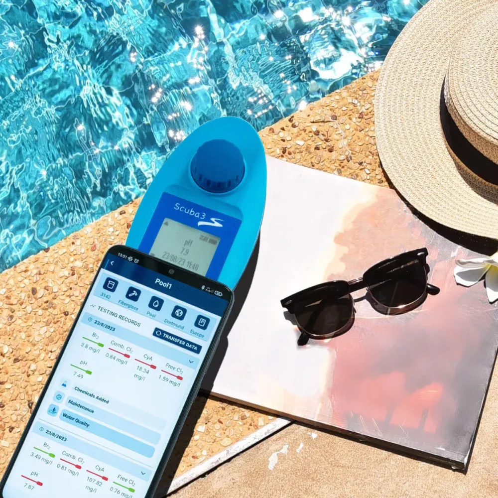 Scuba 3s Smart Pooltester Testeur de piscine électronique intellige...