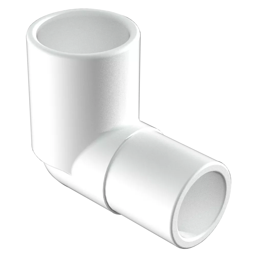 90° PVC-Winkel 1/2" MF