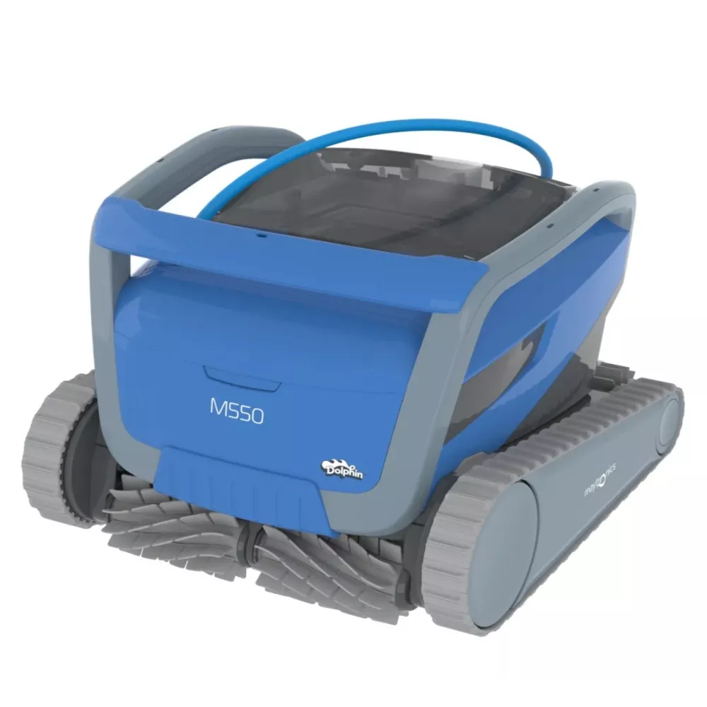 Dolphin M550 avec caddy Le robot nettoyeur Dolphin M550 de Maytroni...