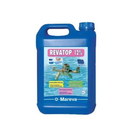 REVATOP 12 % - 2 x 5 litres Idéal pour le rattrapage d’une piscine ...