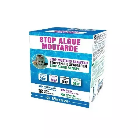 KIT STOP-ALGUE MOUTARDE 3 kg Ce Kit de traitement contient les deux...