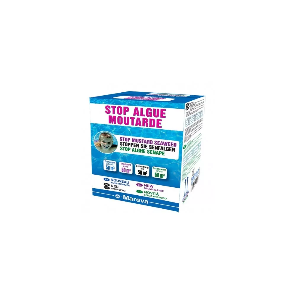 KIT STOP-ALGUE MOUTARDE 3 kg Ce Kit de traitement contient les deux...