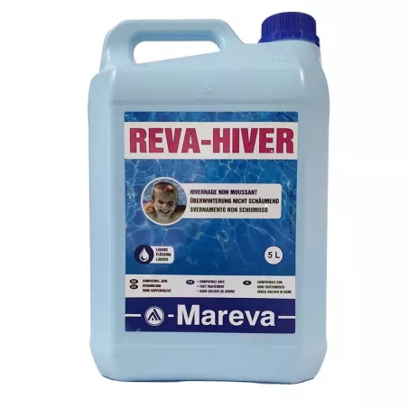 Reva-hiver 5L produit d'hivernage piscine  *** Utilisez les produit...