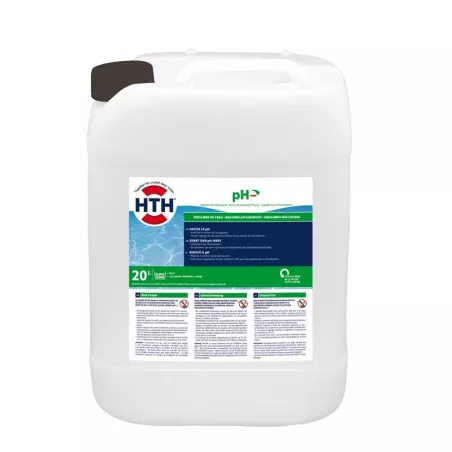 hth® - pH MOINS LIQUIDE  Produit liquide Pour tous types de piscine...